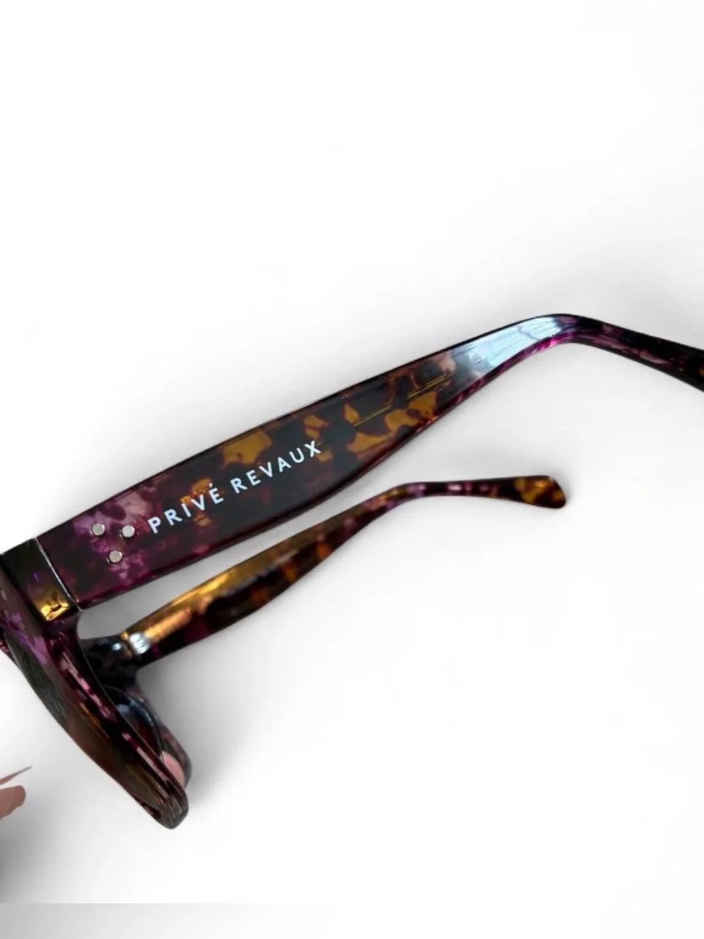 Price Revaux Purple Polarized Tortiseshell Sunglasses
